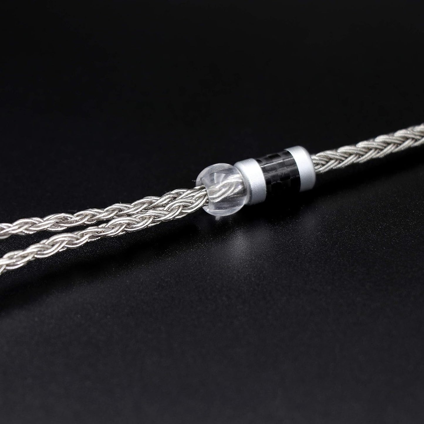 Zonie 16 Core Silver Plated Cable SPC Earphone Cable for BL03 TRN V90 V80 AS10 ZS10 ZS6 ES4 ZST ZSR Iems (2Pin 0.78-3.5Mm, Grey)